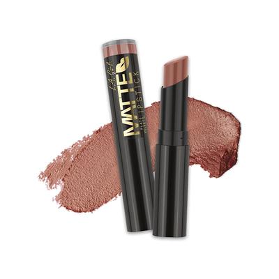 L.A.Girl Matte Flat Velvet Lipstick- Snuggle 3 gm - Lipsticks