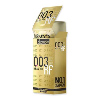 Okamoto 003 Real Fit Condoms 10's - Plain/Flavoured Condoms