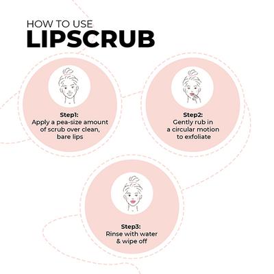 Miss Claire Extra Gentle Lip Scrub - Watermelon 5.7 Gm - Scrubs & Exfoliants