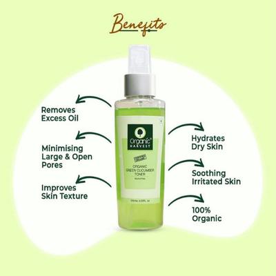 Organic Harvest Fresh & Glow Gift Kit for Women & Girls, Deep Cleanser, Lip Balm 279 gm - Facial Kits