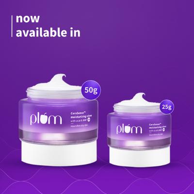 Plum CeraSense Moisturizing Creme - Instant barrier repair & 72-hr moisturization 50 g - Face Moisturizers