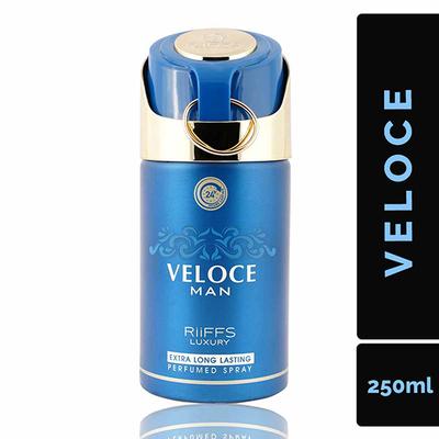 RiiFFS Luxury Veloce Body Spray for Men 250 ml - Men Perfumes (Edt/Edp)