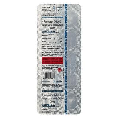 GASTORAB D Tablet 10's - Ulcer/Reflux/Flatulence-Aaa