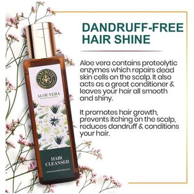 Luxuriate Gift Pack Aloe Vera and Basil Soaps and Aloe Vera Hair Cleanser Shampoo 325g 2's - Soaps