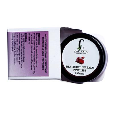 Callesta Smoker'S Choice Lip Lightening Beet Root Lip Salve for Pink Lips 8 gm - Lip Balms