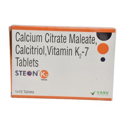 STEON K2 Tablet 10's - Supplements-Cal