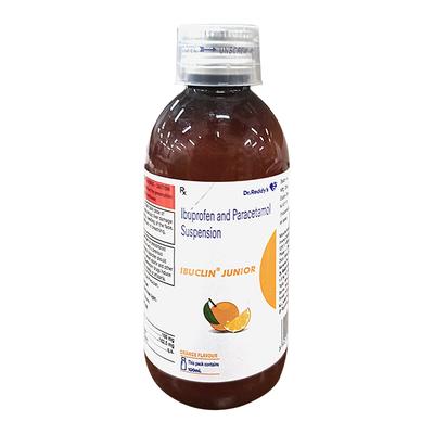 IBUCLIN JUNIOR ORANGE FLAVOUR Suspension 100ml - Pain relief-Nsa