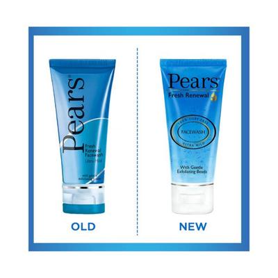 Pears Fresh Renewal Gentle Ultra Mild Daily Cleansing Facewash 60 gm - Face Moisturizers