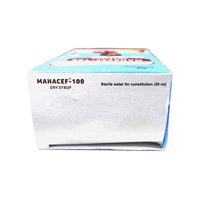 MAHACEF 100 PINEAPPLE FLAVOUR Dry Syrup 30ml - Bacterial Infections-Cep