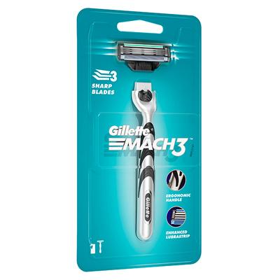 Gillette Mach 3 Razor Comprising of 1N Handle and 1N Cartridge 1's - Razors & Cartridges