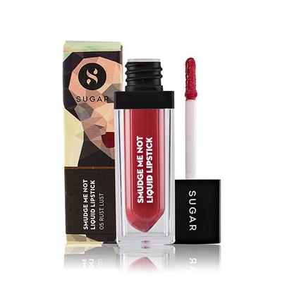 SUGAR Cosmetics Smudge Me Not All Day Liquid Lipstick 4.5ml 4's - Liquid Lipsticks