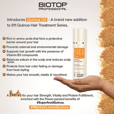 Biotop Professional 911 Quinoa Oil 100 ml - Hair Serums