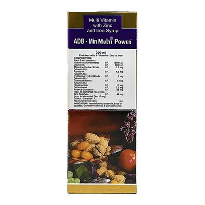 Adb Min Multi Power Syrup 200ml - Supplements-Sup