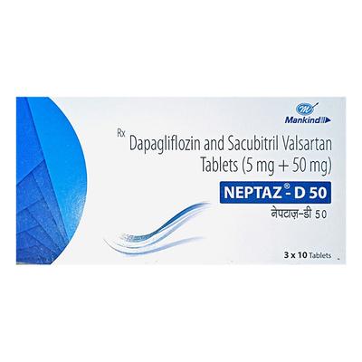 NEPTAZ D 50 Tablet 10's - Heart Failure-Ant