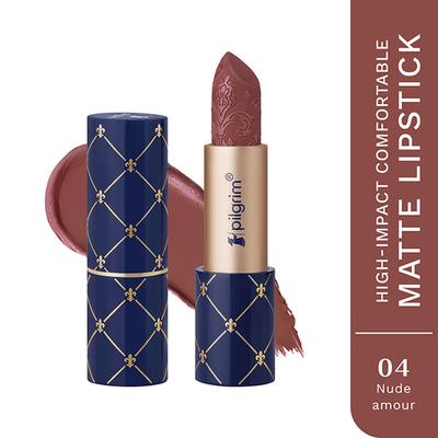 Pilgrim Oh So Creme Lightweight Pigmented Bullet Lipstick Nude amour-04 4 g - Lipsticks