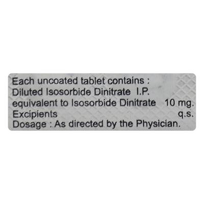 ISONIT 10 Tablet 10's - Angina