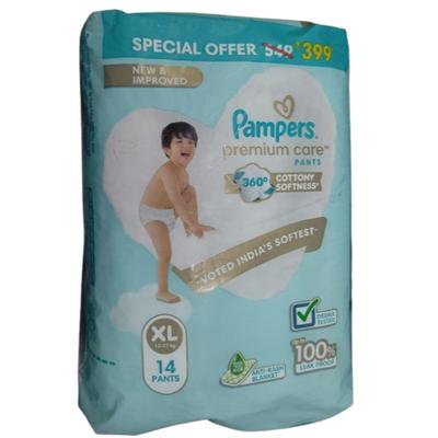Pampers Premium Care Pants Diapers (XL) 14's - Diapers & Wipes