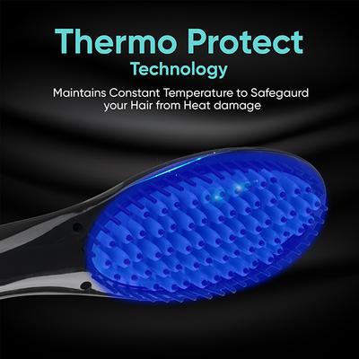 Vega X Glam Hair Straightening Brush with Anti-Scald Technology (Vhsb-01) 1's - Straighteners