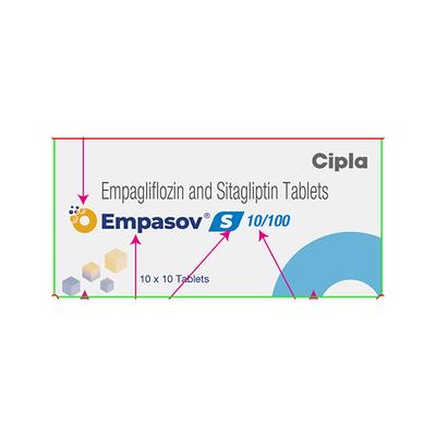 EMPASOV S 10/100 Tablet 10's - Diabetes-Ant