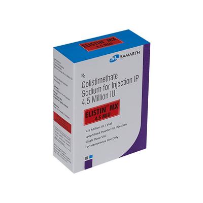 ELISTIN MX 4.5miu Injection 1's - Bacterial Infections-OAB