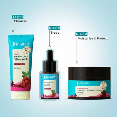 Pilgrim Red Vine Face Serum 30 ml - Face Gels