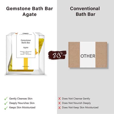 Seer Secrets Agate Gemstone Bath Bar 160 gm - Soaps