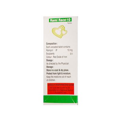 RAMI RACE 10 Tablet 10's - Hypertension-ACE