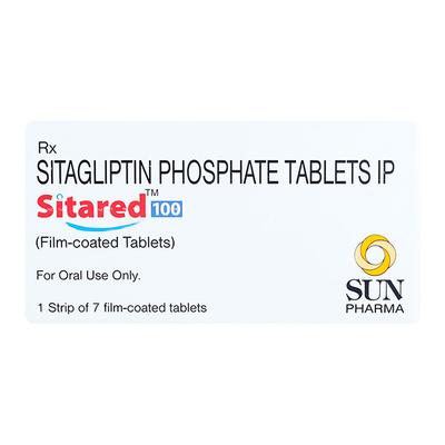 SITARED 100 Tablet 7's - Diabetes-Ant
