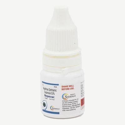 NEPAVAC Eye Drops 5ml - Eye conditions-Oph