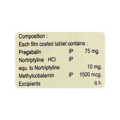 NURVION NP Tablet 10's - Neuropathic Pain-Dru