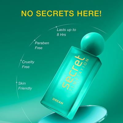 Secret Temptation Dream Eau De Parfum 100ml - Women Perfumes (Edt/Edp)