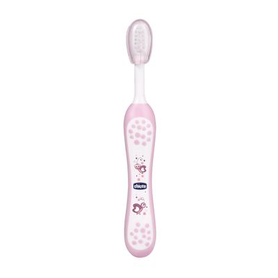 Chicco Toothbrush (6-36 Months) - Pink - Baby Oral Care