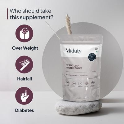 Miduty Fit And Lean Protein Shake Powder 500 g - Weight Loss