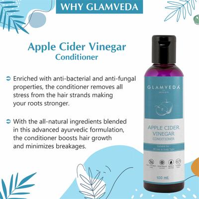 Glamveda Apple Cider Vinegar Conditioner 100 ml - Conditioners