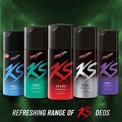 KamaSutra Urge Deodorant for Men - Combo Pack Buy 1 get 1 Free 150ml each 2's - Men Deodorants/Roll-Ons