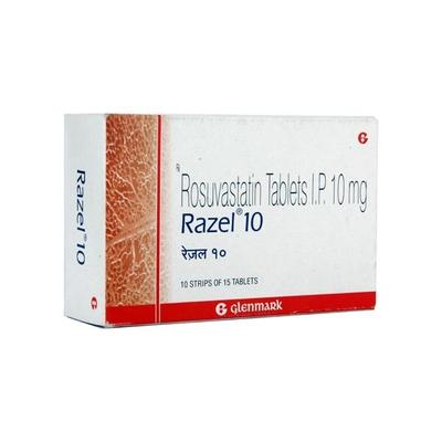 Razel 10mg Tablet 15'S - High Cholesterol-Dys