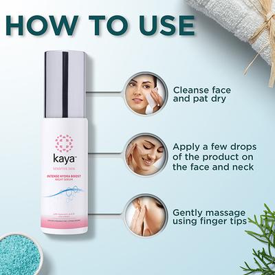 Kaya Kaya Intense Hydra Boost Night Serum 30 ml - Night Cream