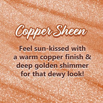 Plum BodyLovin' Body Shimmer Oil - Copper Sheen, Long-lasting shimmer, Deep moisture, Fruity Fragrance 90 ml - Massage Oils