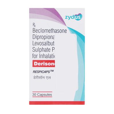 Derisone L Respicap 30'S - Asthma/COPD-Ast