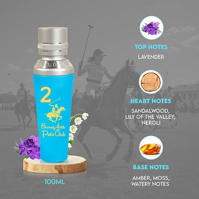 Beverly Hills Polo Club Pour Femme No.2 Eau De Parfum For Women 50 ml - Women Perfumes (Edt/Edp)