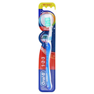 Oral-B Cavity Defense Medium Toothbrush (Multicolor) 1's - Toothbrushes