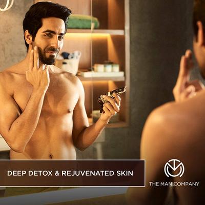 The Man Company Tan Removal Caffeine Face Scrub with Coffee Arabica Aloe Vera 100 gm - Face Scrubs