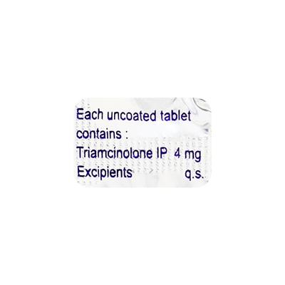 Tricort 4mg Tablet 10'S - Hormonal Therapy-Cor