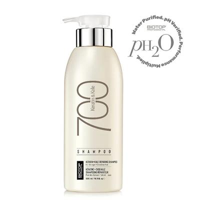 Biotop Professional 700 Keratin + Kale Hair Shampoo 500 ml - Shampoos