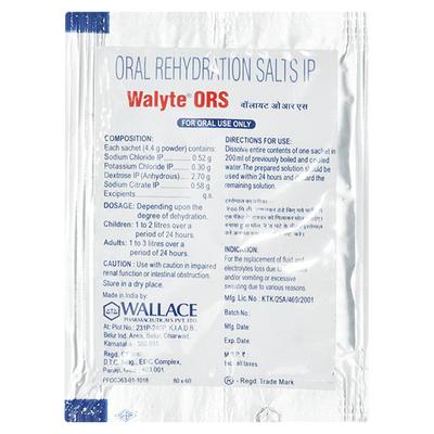 Walyte Ors Orange Flavour Powder 4.4gm - Supplements-Vam