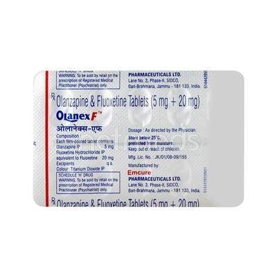 Olanex F Tablet 10'S - Psychosis-Ans