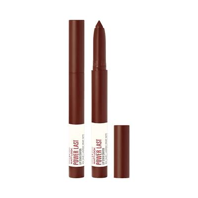 Matt Look Power Last Lip Stain Crayon Lipstick, Murphy Brown 1.3 gm - Lipsticks