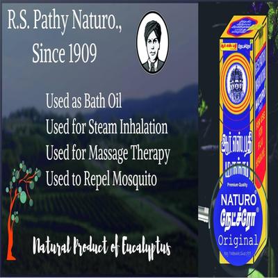 RS Pathy Marunthu Naturo Pain Relief Drops 5 ml - Pain Relief (Ayush)