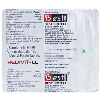 REDIVIT LC Tablet 15's - Supplements-Vam