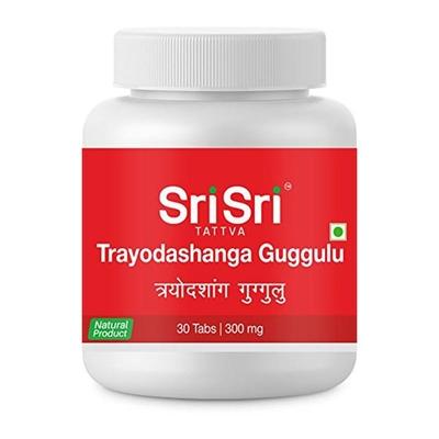 Sri Sri Tattva Trayodashanga Guggulu 300 mg Tablet 30's - Speciality Medicines